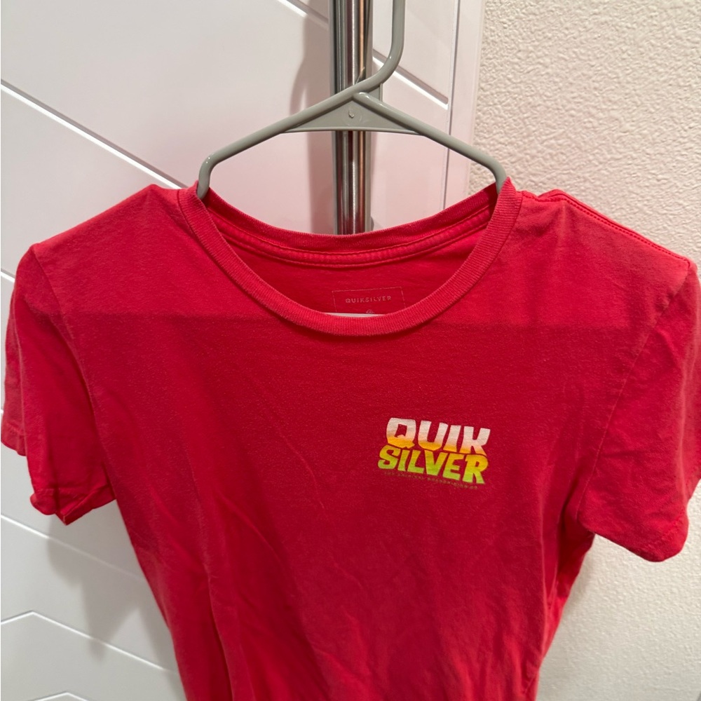Quiksilver Kids Vibrant Red Tee